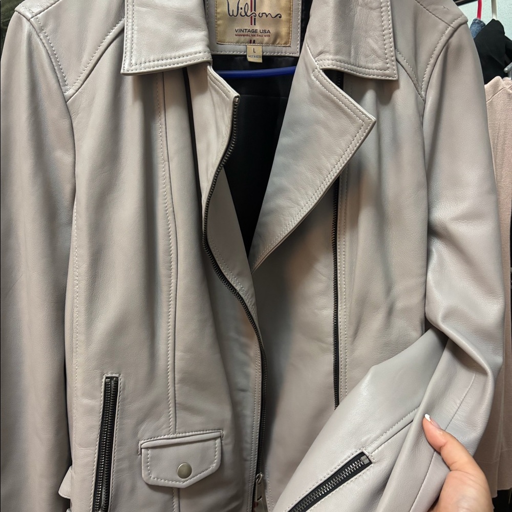 Motorcycle leather jacket